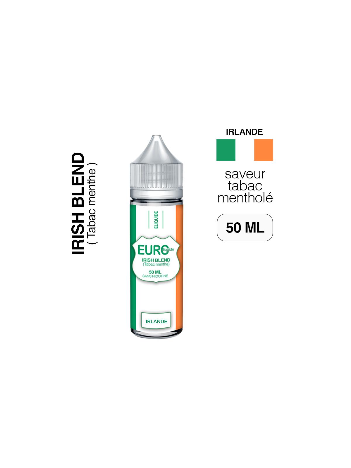 E liquide Artic Menthol 50 ml EUROLIQUIDE ISLAND