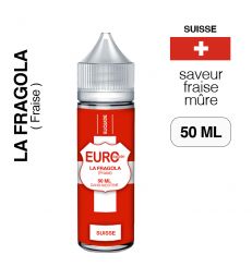 E-liquide Fraise 50 ml EUROLIQUIDE SUISSE