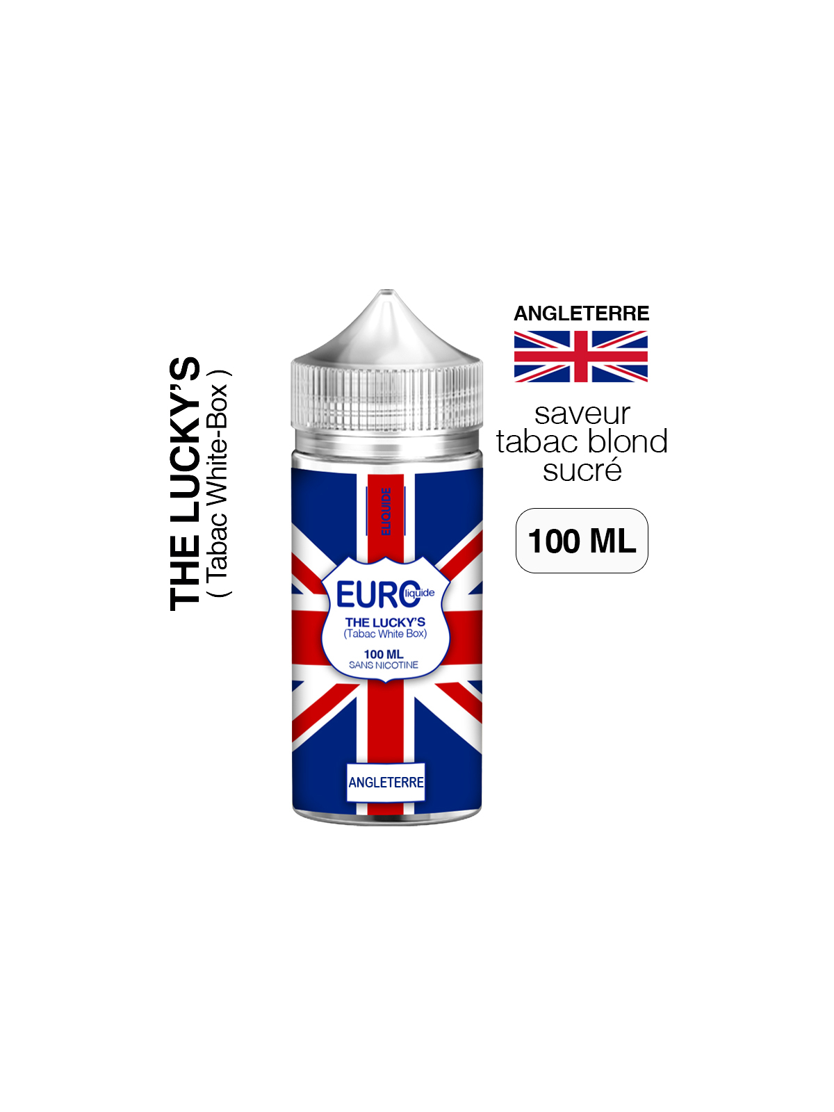E liquide Tabac White-Box 100 ml EUROLIQUIDE ANGLETERRE