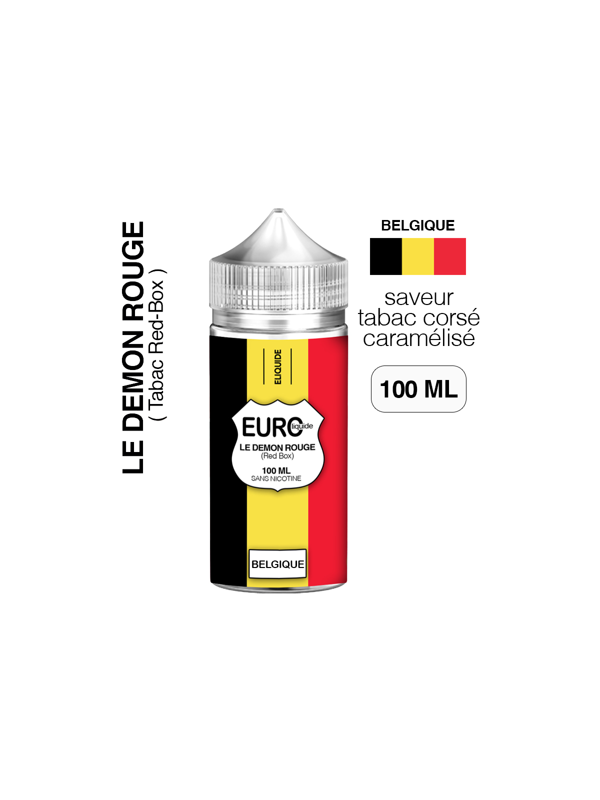 E-liquide Red-Box 100 ml EUROLIQUIDE BELGIQUE