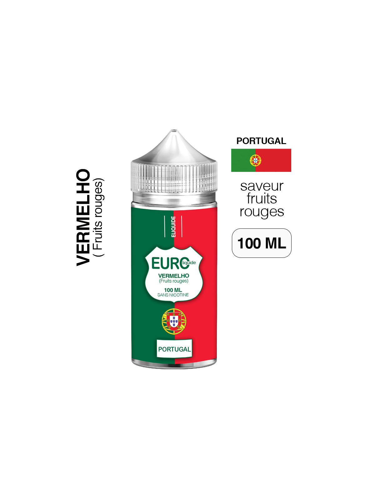 E-liquide Fruits rouges 100 ml EUROLIQUIDE PORTUGAL