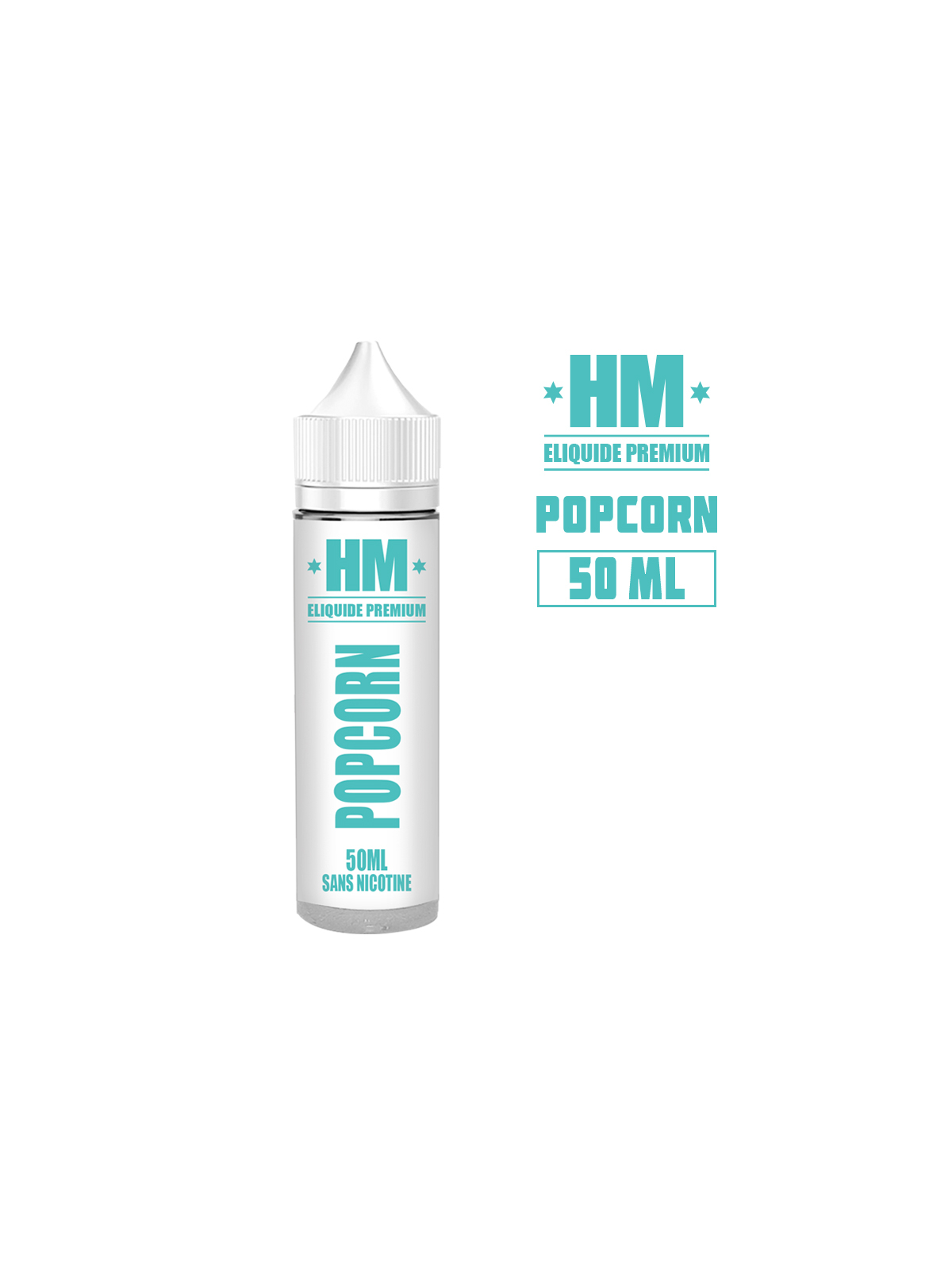 E-liquide POP CORN 50 ml HM PREMIUM