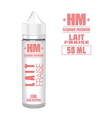 E-liquide LAIT FRAISE HM PREMIUM