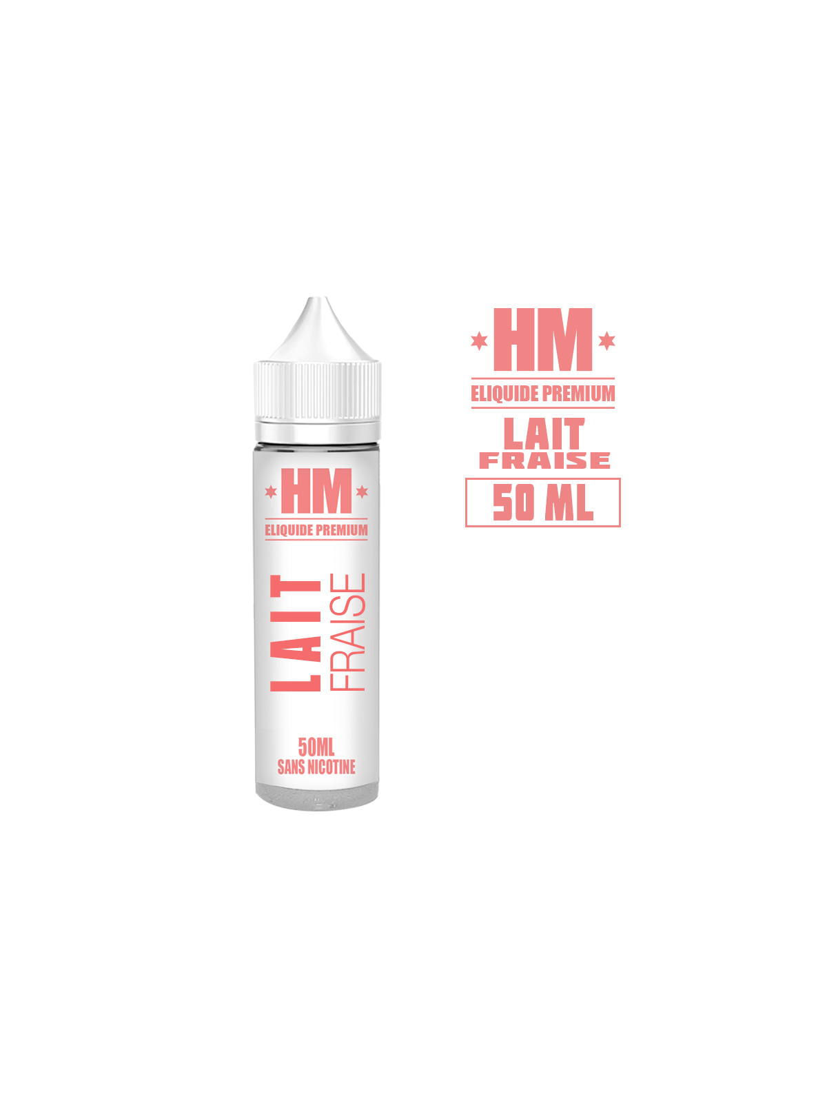 E-liquide LAIT FRAISE HM PREMIUM