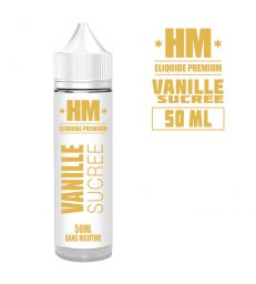 E-liquide VANILLE SUCRÉE HM PREMIUM 50 ml