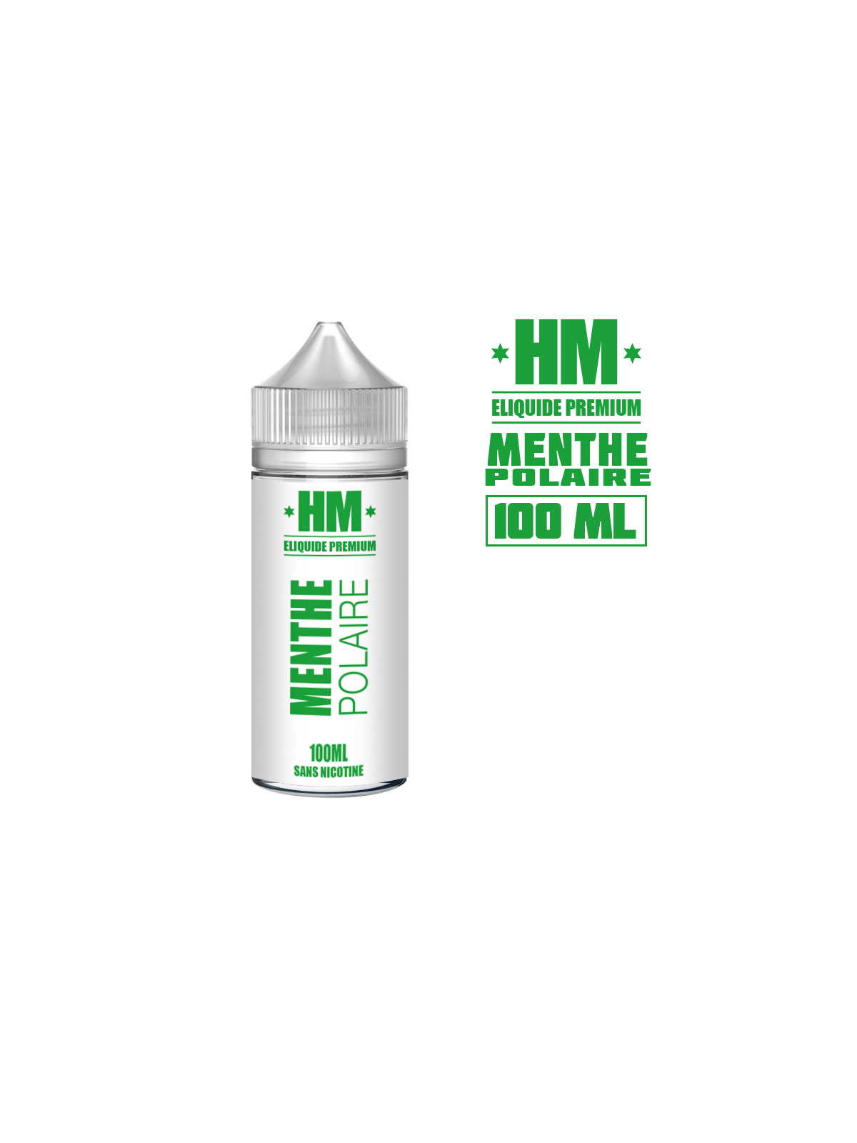 E-liquide MENTHE POLAIRE HM 100 ml