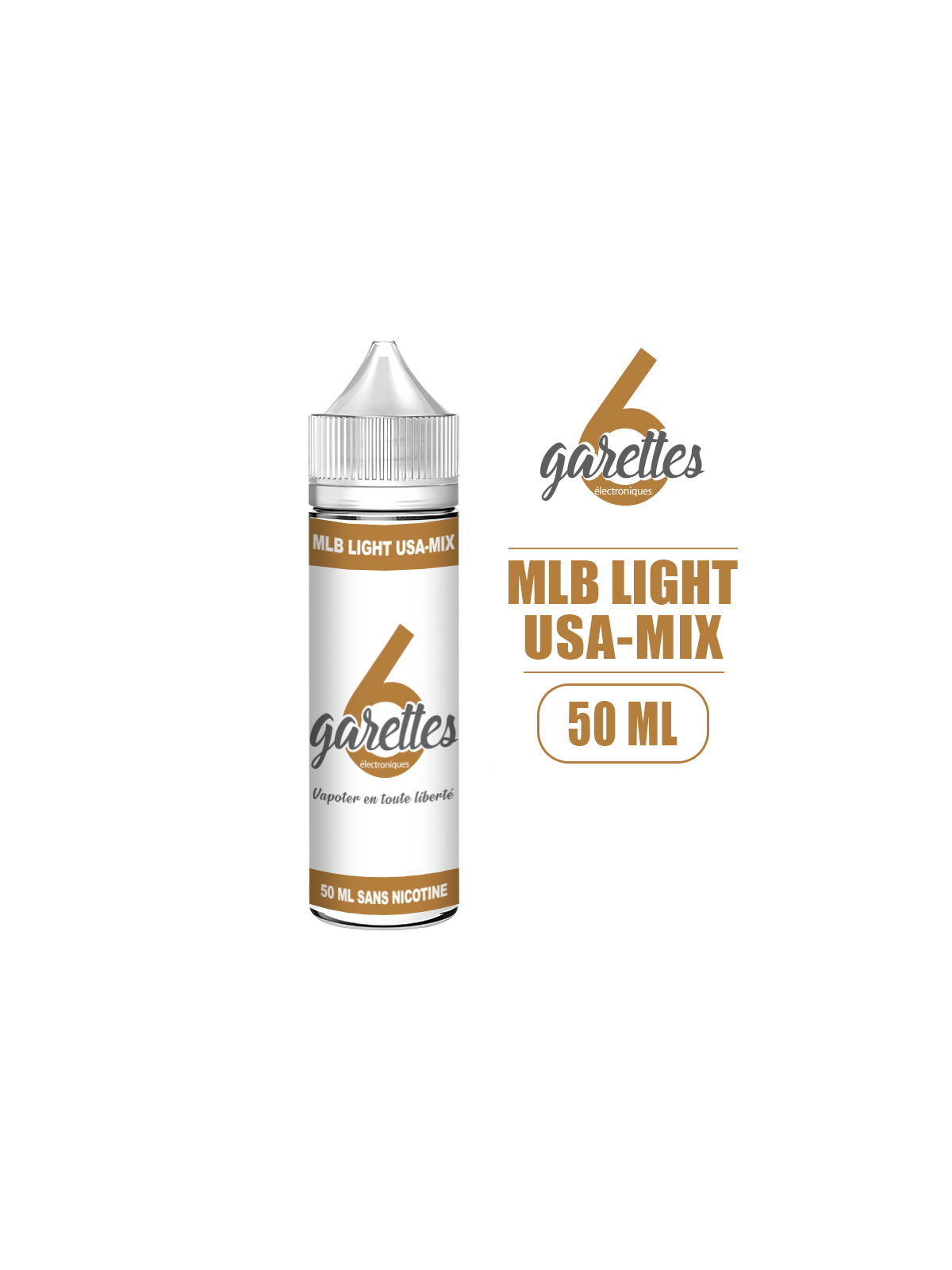 E-liquide MLB Light USA-MIX 50ML 6garettes