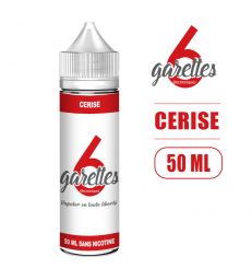 E liquide CERISE 50 ml + Booster MENTHOL