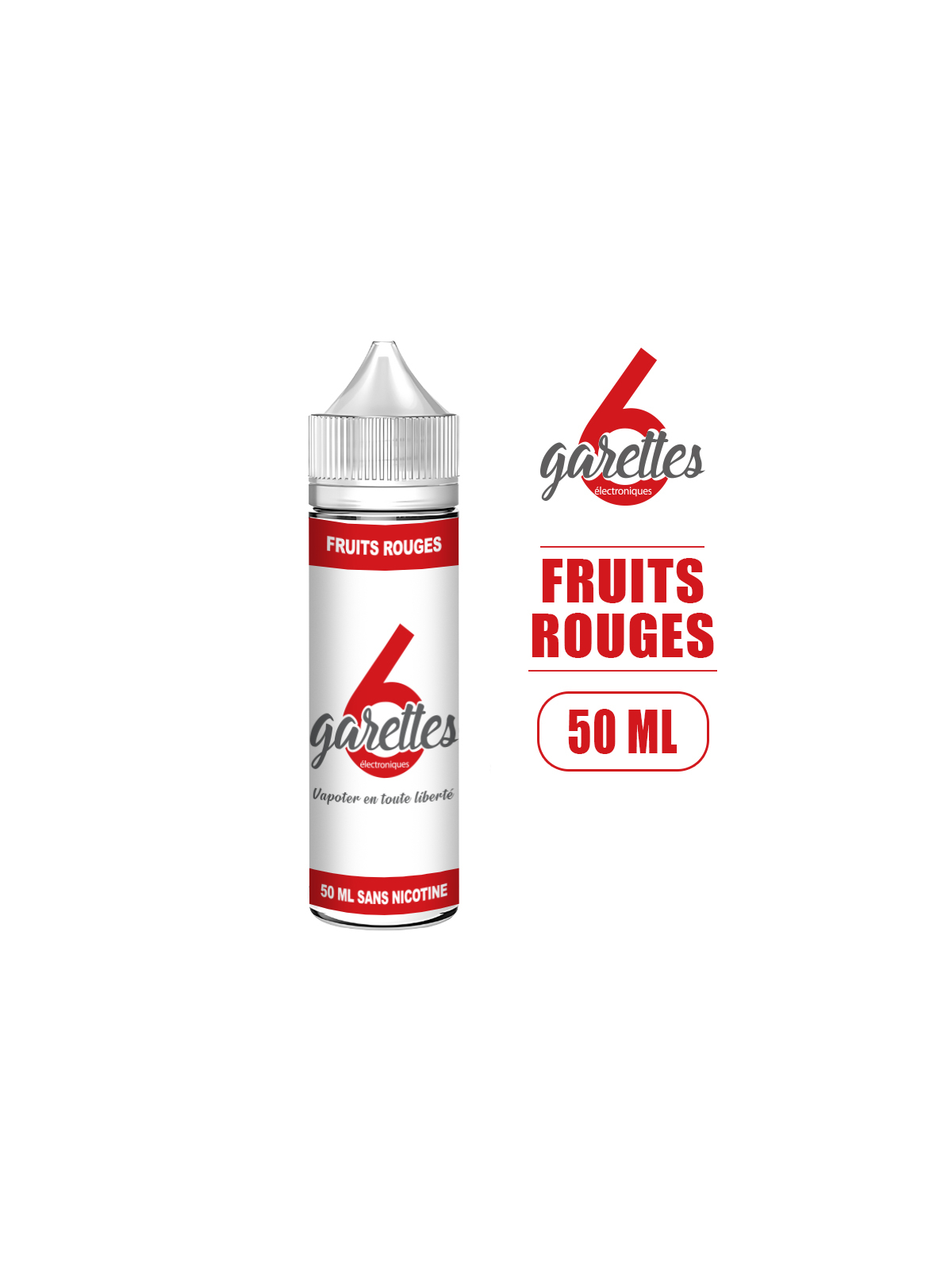 E-liquide FRUITS ROUGES 50 ml