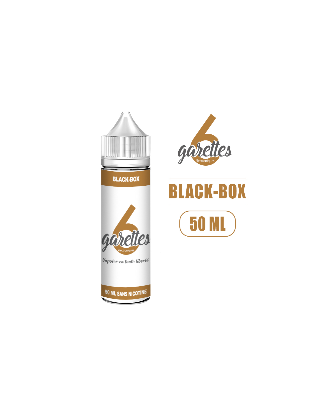 Eliquide BLACK-BOX 50ML 6Garettes