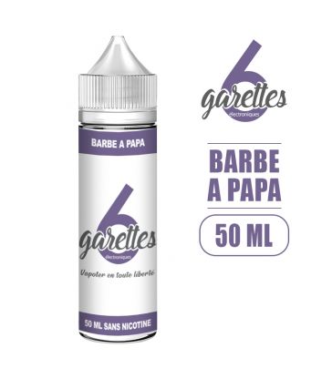 E-liquide BARBE A PAPA 50ML 6Garettes