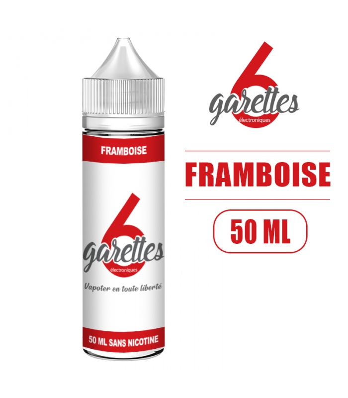 FRAMBOISE 50 ml + Booster de Nicotine Menthol