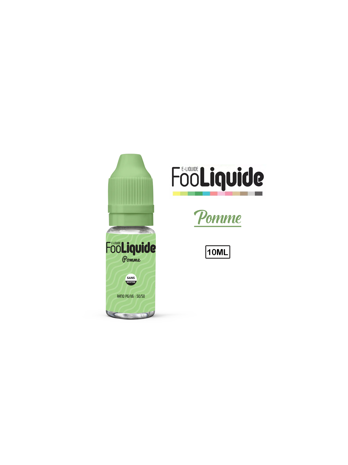 E Liquide POMME FOOLIQUIDE 10ml