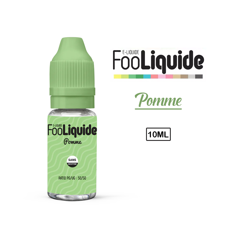 E Liquide POMME FOOLIQUIDE 10ml