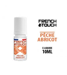 E LIQUIDE PÊCHE ABRICOT FRENCH TOUCH 10 ml