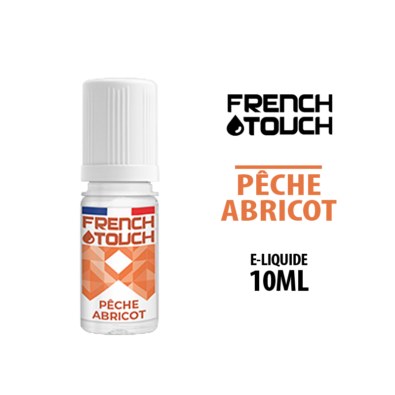 E LIQUIDE PÊCHE ABRICOT FRENCH TOUCH 10 ML
