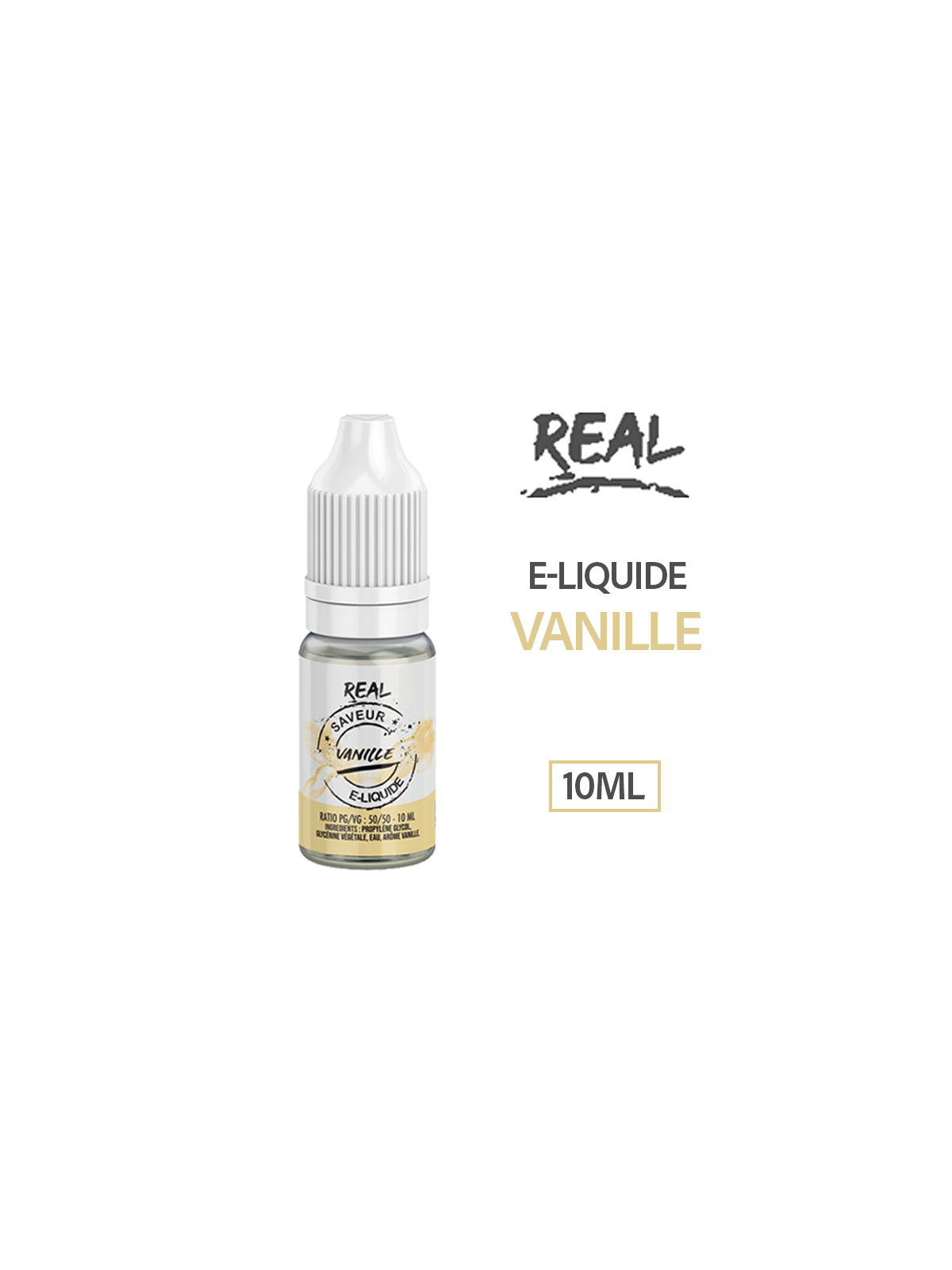 VANILLE E-liquide REAL 10ml