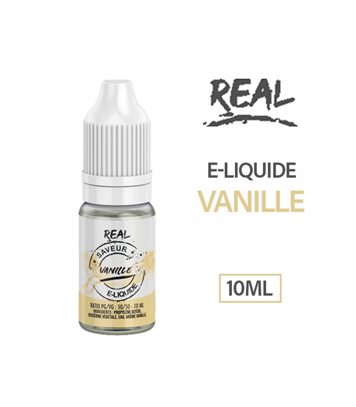 VANILLE E-liquide REAL 10ml