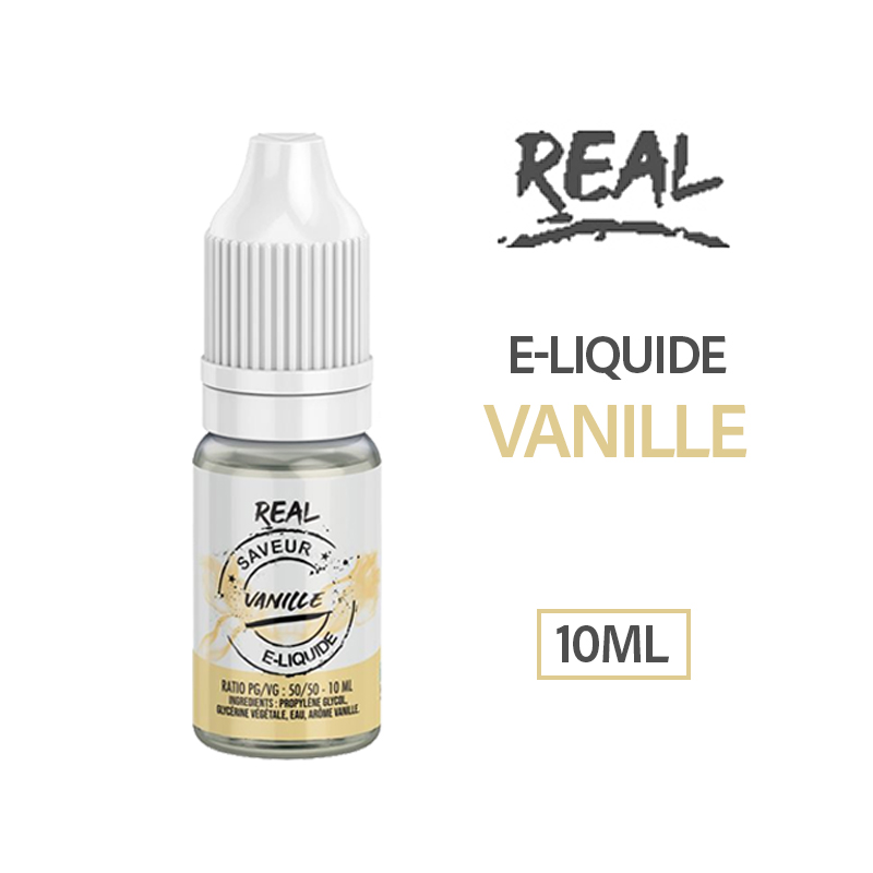 VANILLE E-liquide REAL 10ml