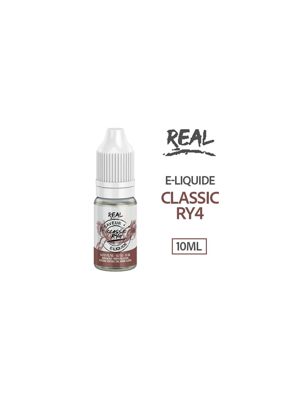 TABAC CLASSIC RY4 E-liquide REAL 10ml