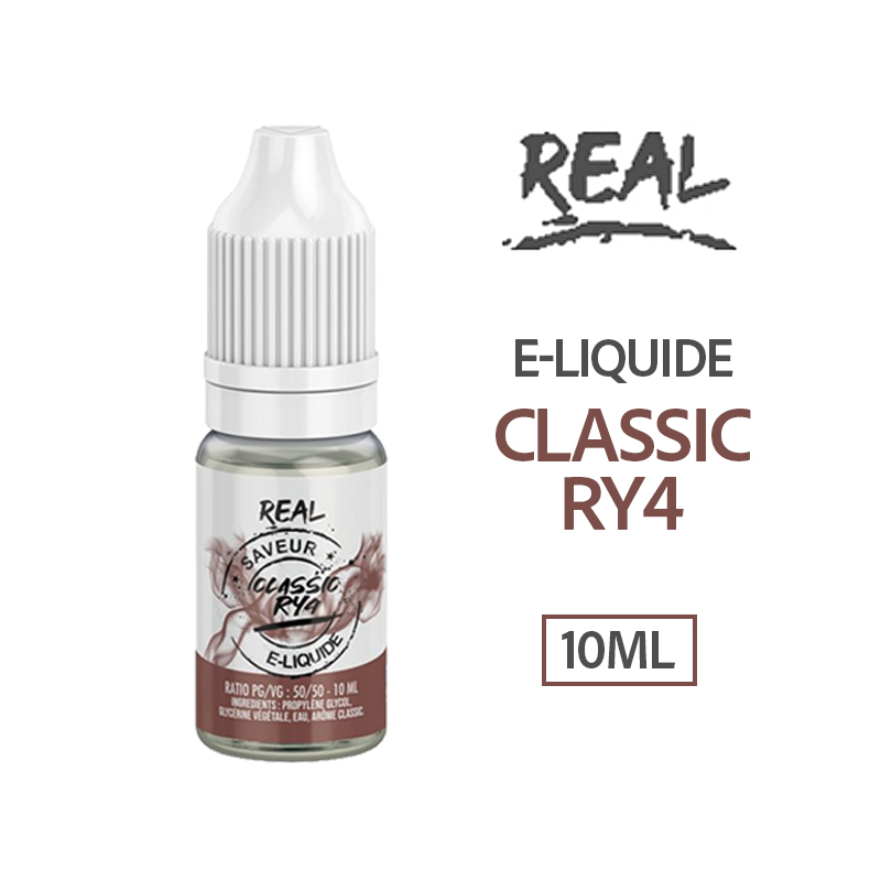 TABAC CLASSIC RY4 E-liquide REAL 10ml