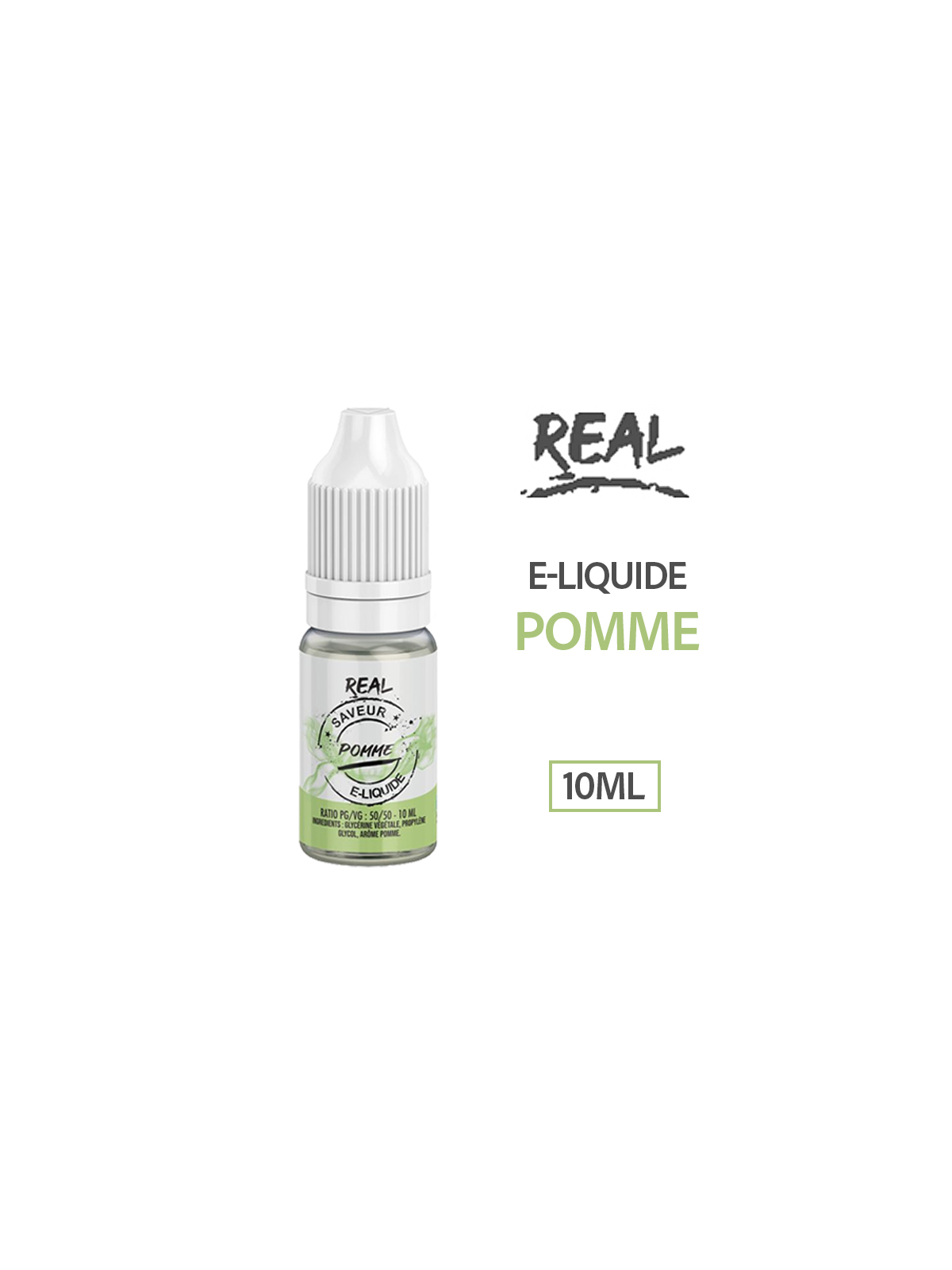 POMME E-liquide REAL 10ml