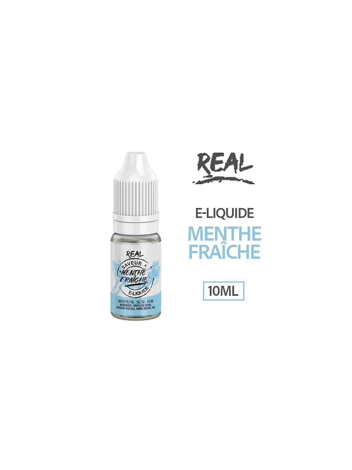 MENTHE FRAICHE E-liquide REAL 10ml