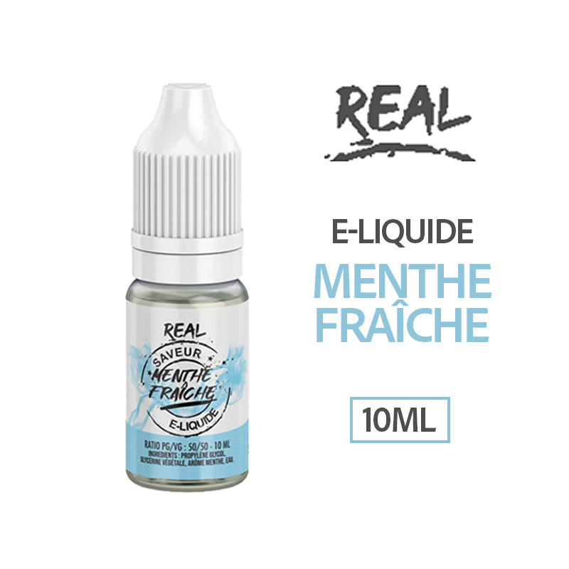 MENTHE FRAICHE E-liquide REAL 10ml