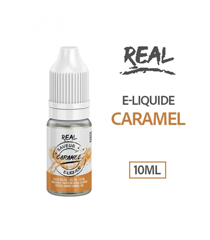 CARAMEL E-liquide REAL 10ml