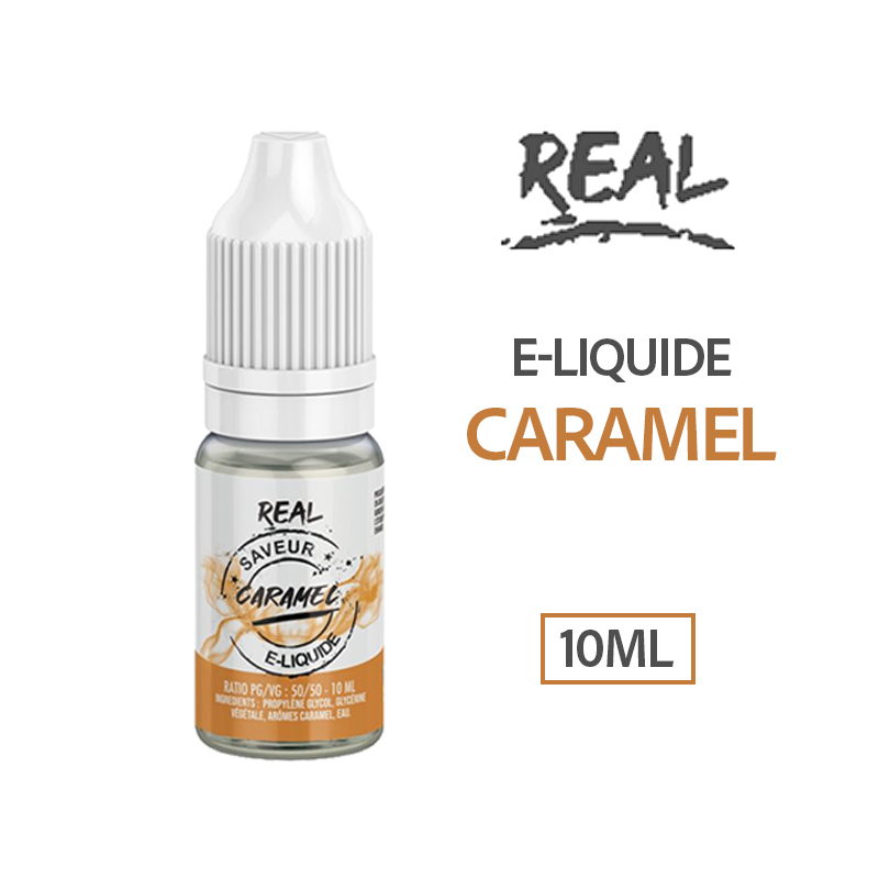 CARAMEL E-liquide REAL 10ml