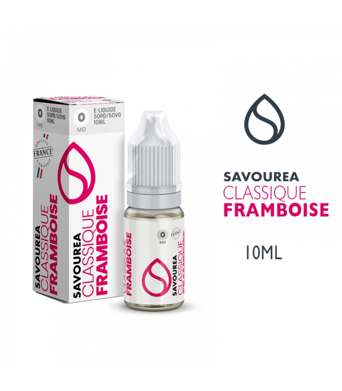 E LIQUIDE FRAMBOISE 10 ml SAVOUREA