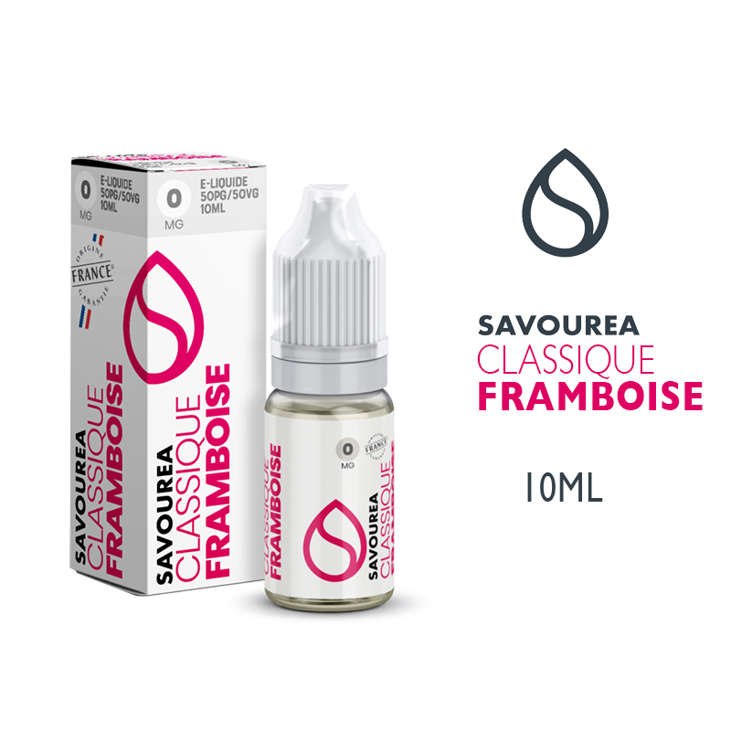 E LIQUIDE FRAMBOISE 10 ml SAVOUREA