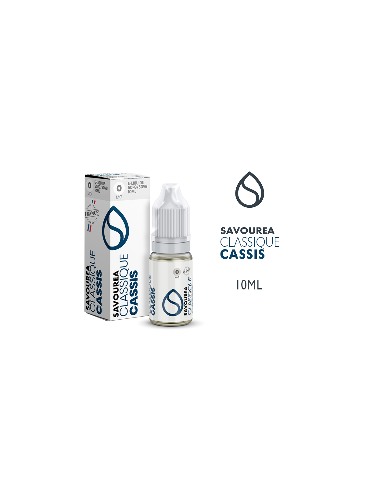 E LIQUIDE CASSIS SAVOUREA 10 ml