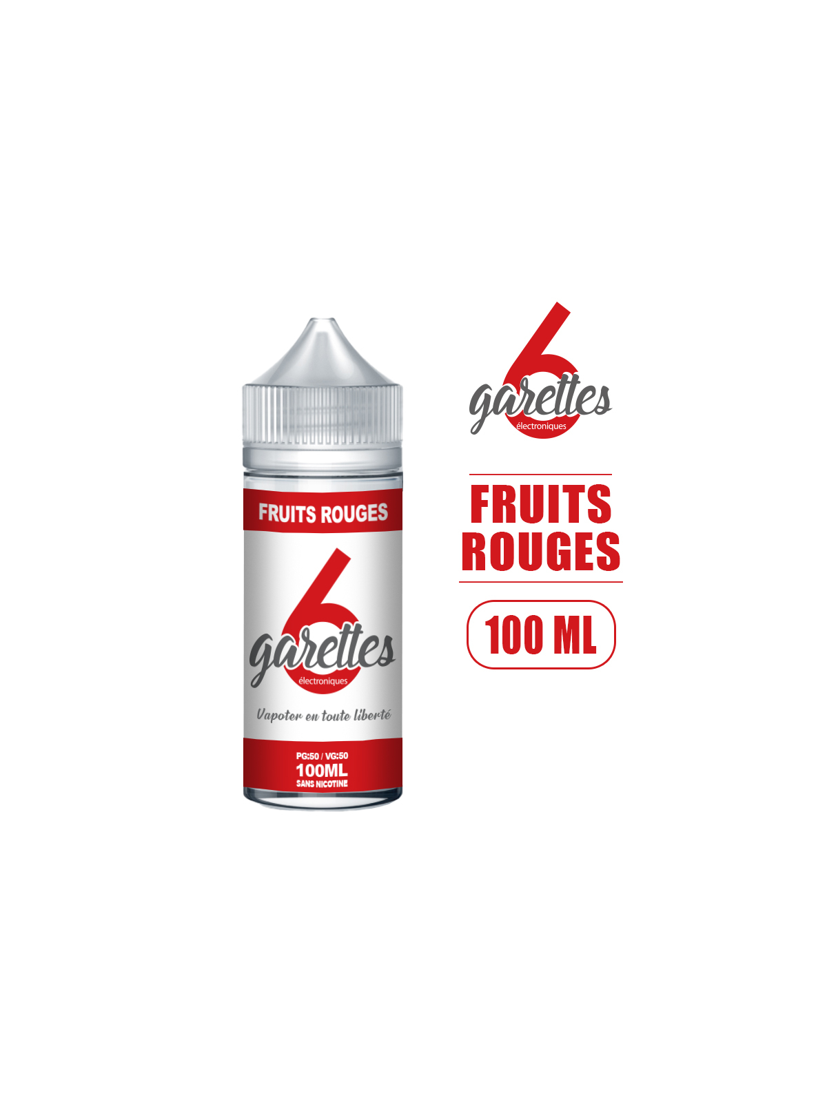 E-liquide FRUITS ROUGES 100 ml Valeo