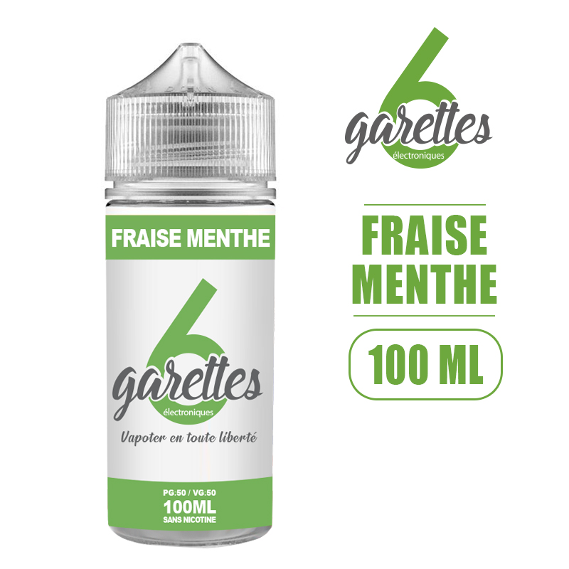 E-liquide FRAISE MENTHE 100 ml VALEO