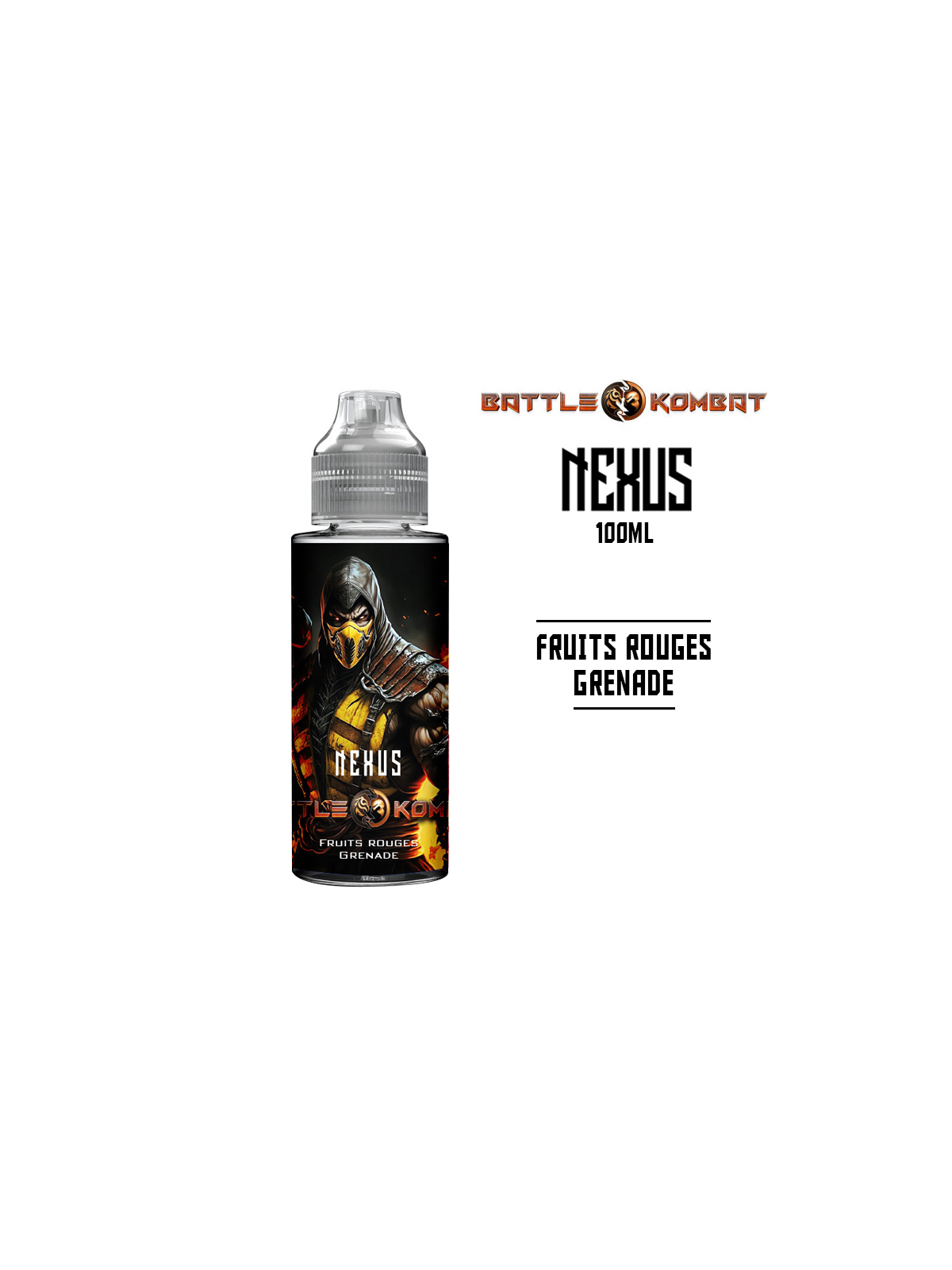 NEXUS 100ml E-LIQUIDE BATTLE KOMBAT