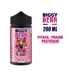 E-LIQUIDE BIGGY BEAR 200ml PITAYA, FRAISE, PASTÈQUE