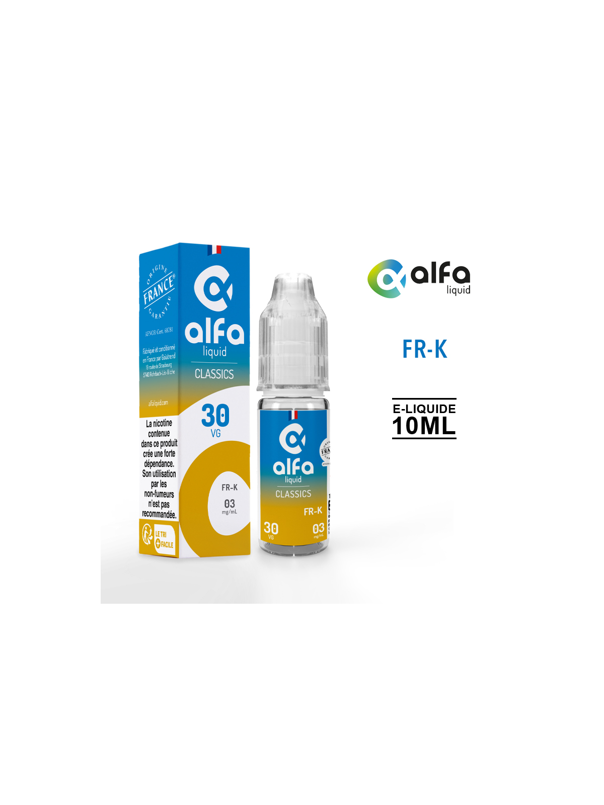 E LIQUIDE FR-K ALFALIQUID 10 ml