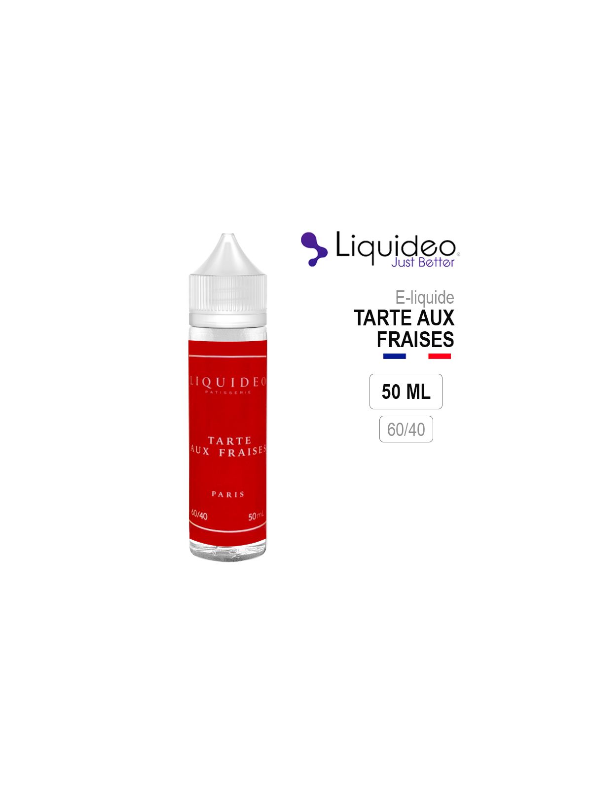 E-Liquide TARTE AUX FRAISES LIQUIDEO