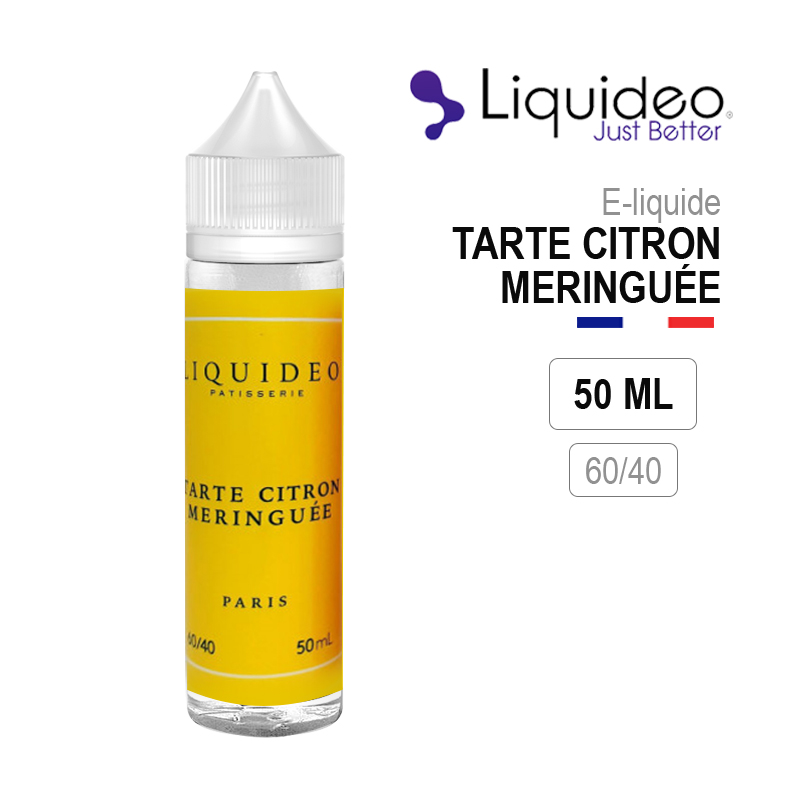 E-Liquide TARTE CITRON MERINGUÉE LIQUIDEO