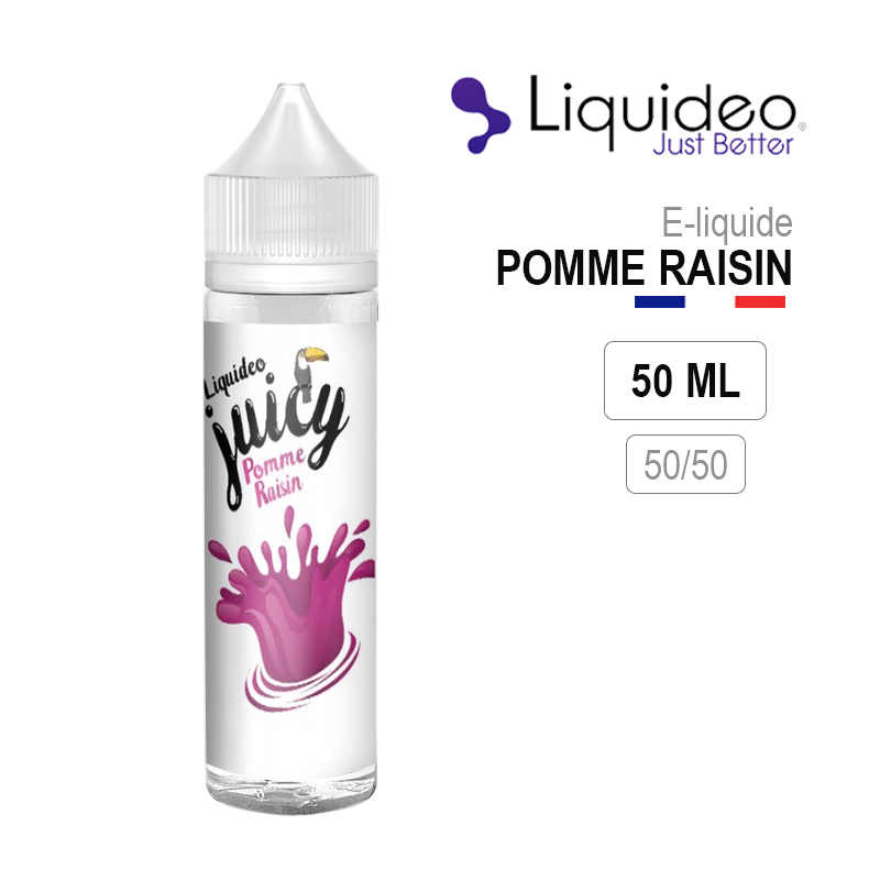 E-Liquide POMME RAISIN 50 ml Liquideo