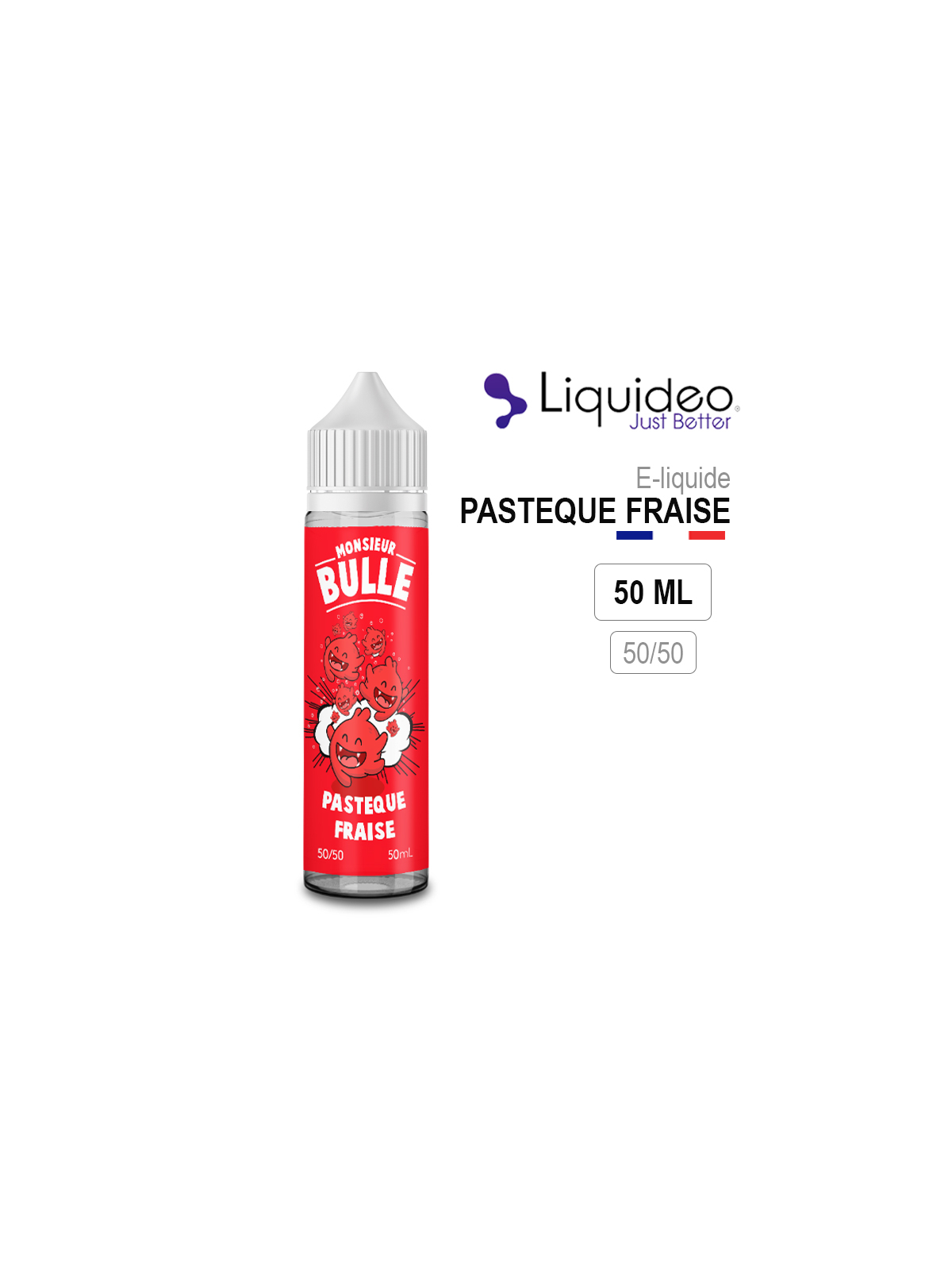 E-Liquide PASTEQUE FRAISE Liquideo