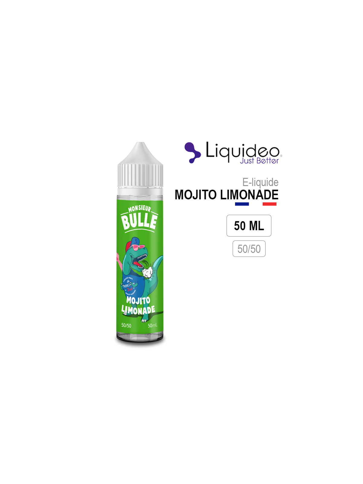 E-Liquide MOJITO LEMONADE Liquideo 50 ml