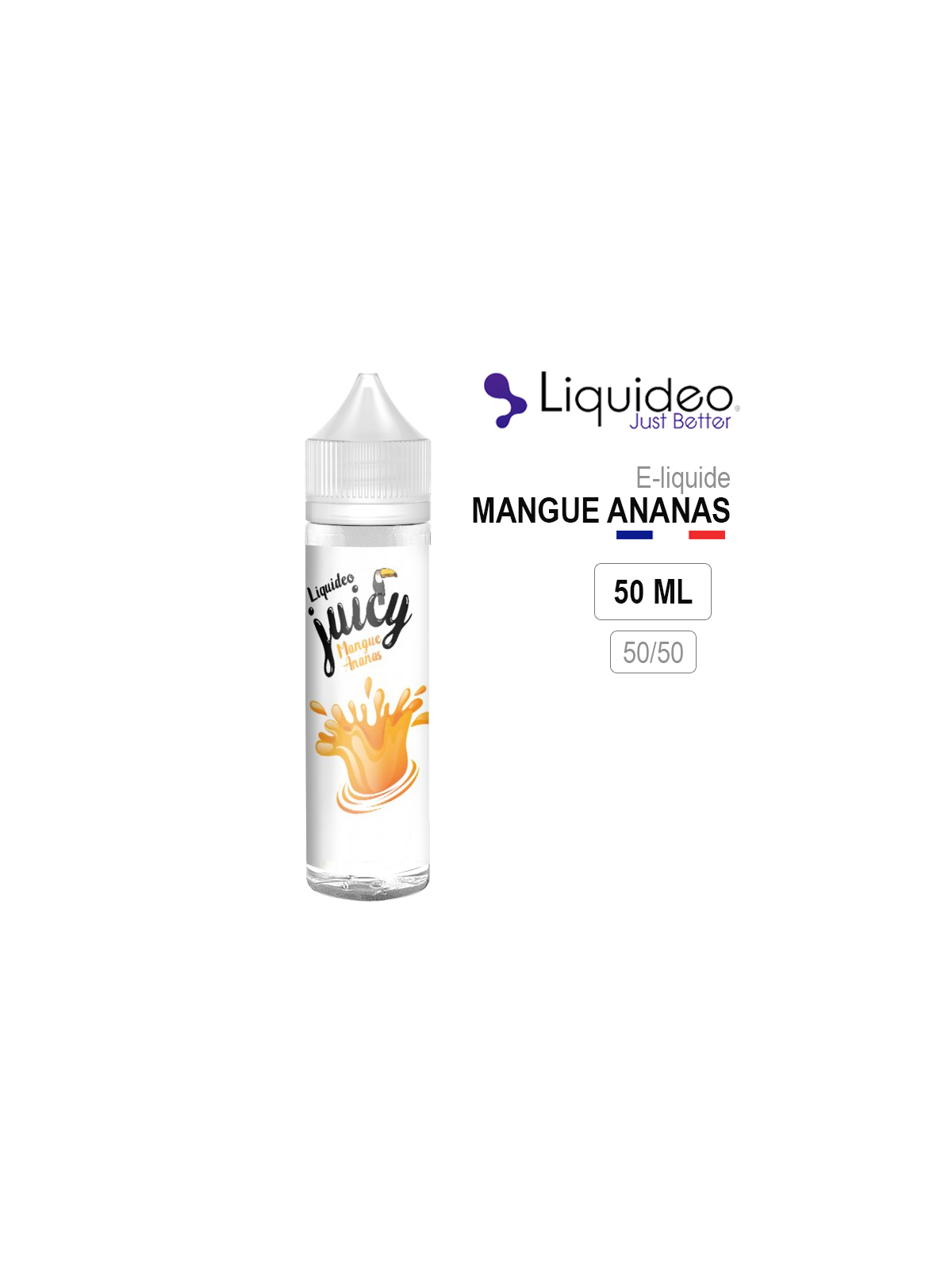 E-Liquide MANGUE ANANAS Liquideo