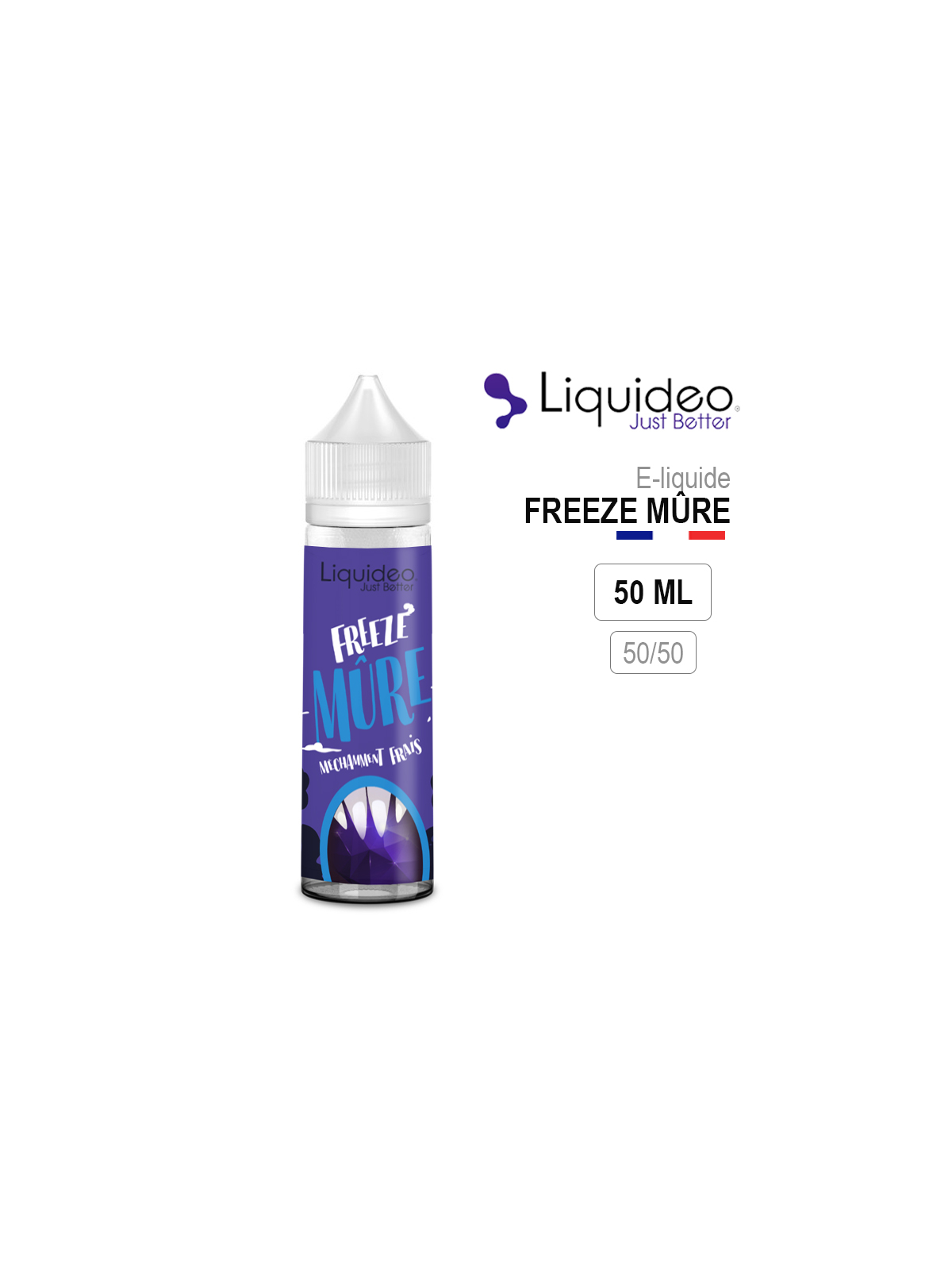 E-Liquide FREEZE MÛRE Liquideo