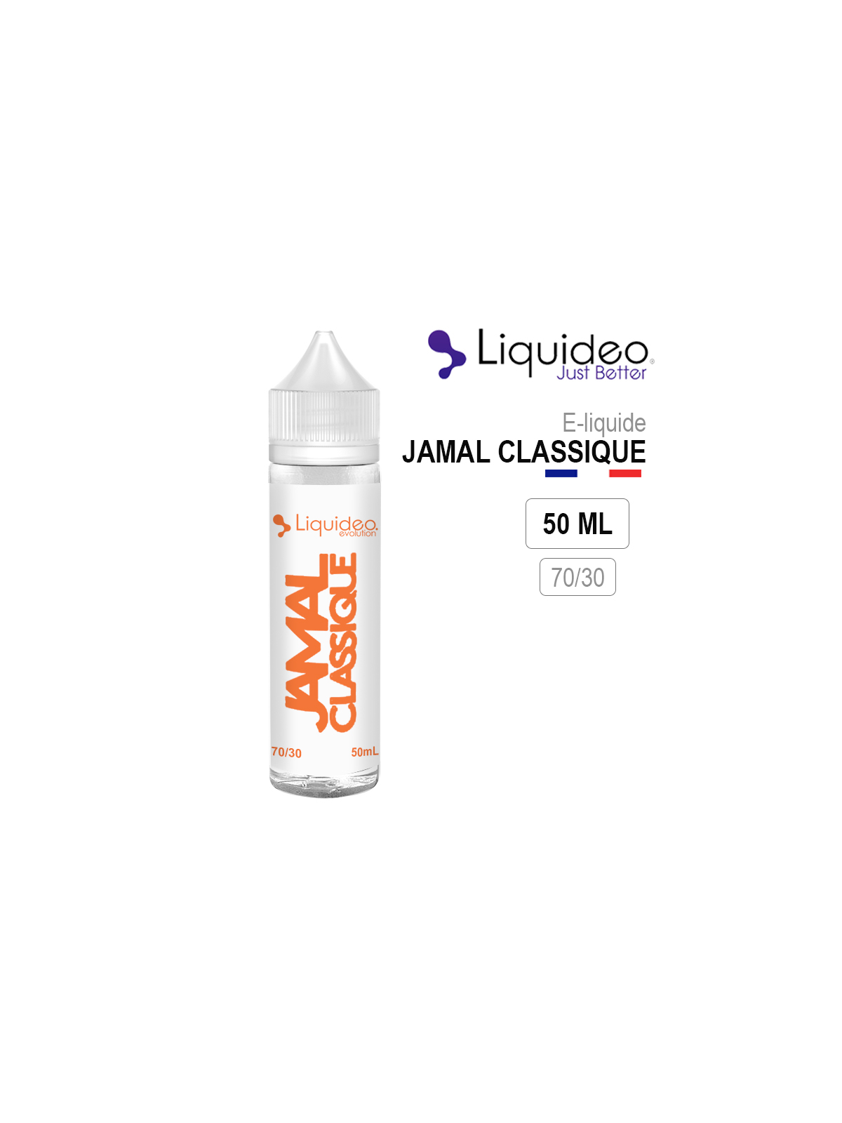 E-Liquide JAMAL LIQUIDEO Tabac Blond