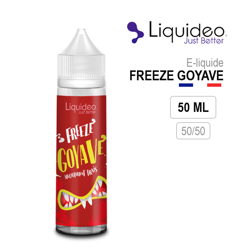 E-Liquide FREEZE GOYAVE Liquideo 50ml