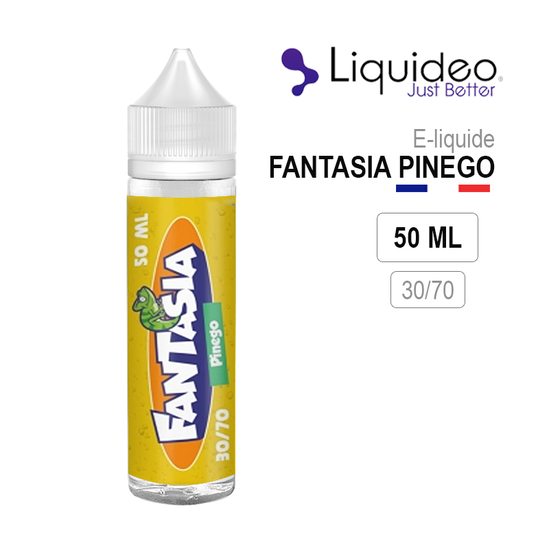 E-Liquide FANTASIA PINEGO LIQUIDEO Mangue Ananas