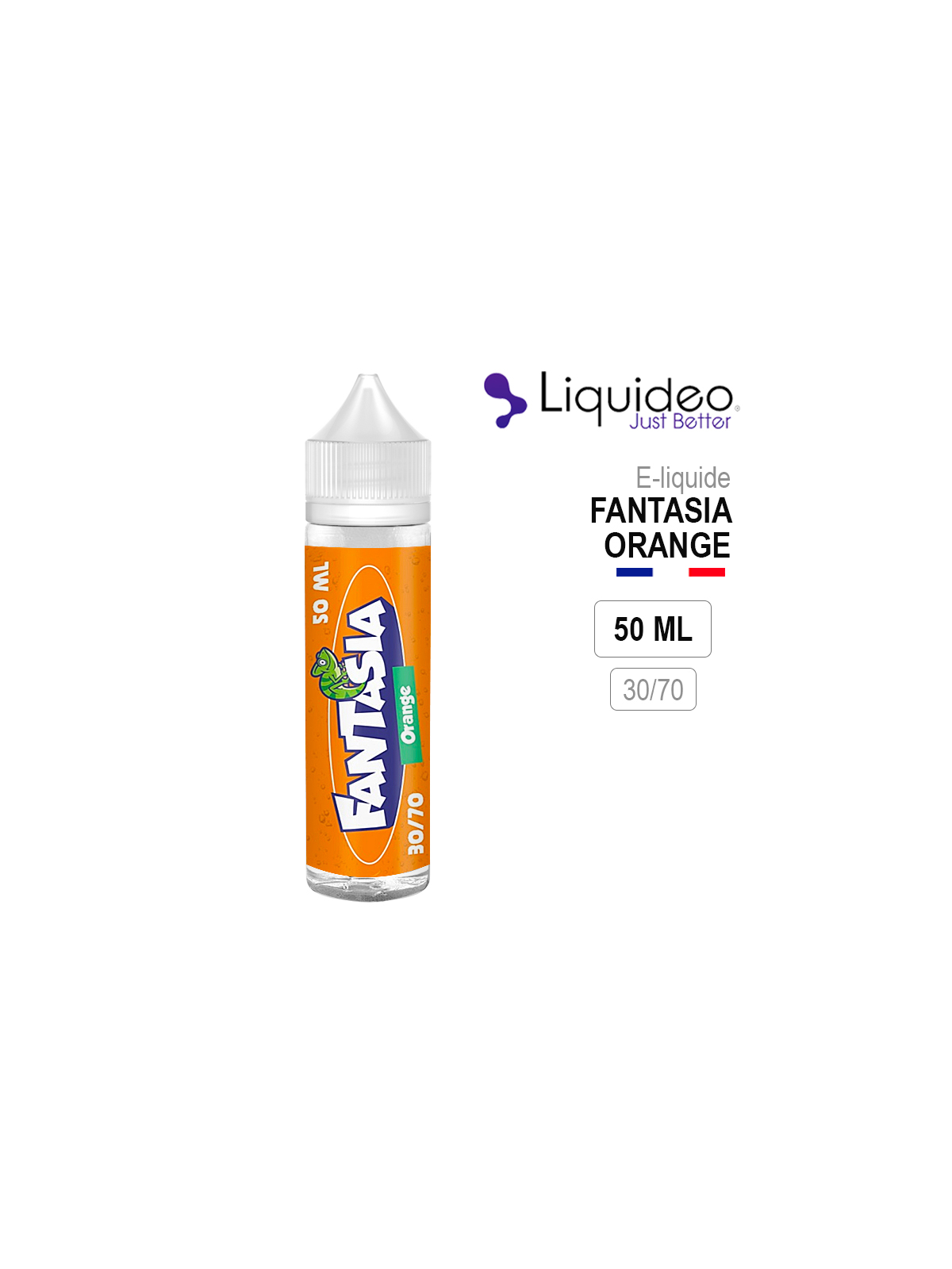 E-Liquide FANTASIA ORANGE Liquideo