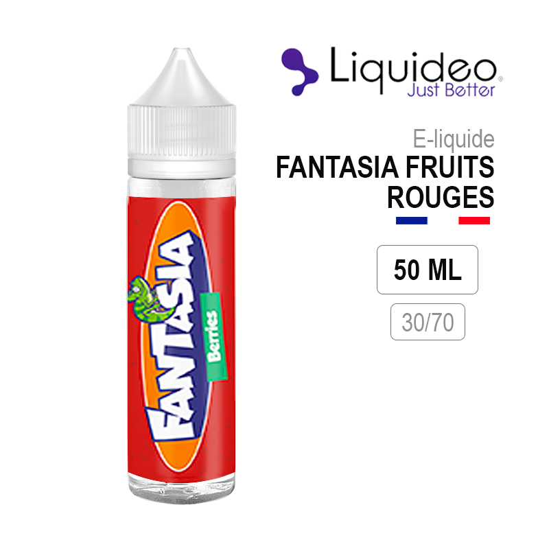 E-Liquide FANTASIA BERRIES 50ml LIQUIDEO